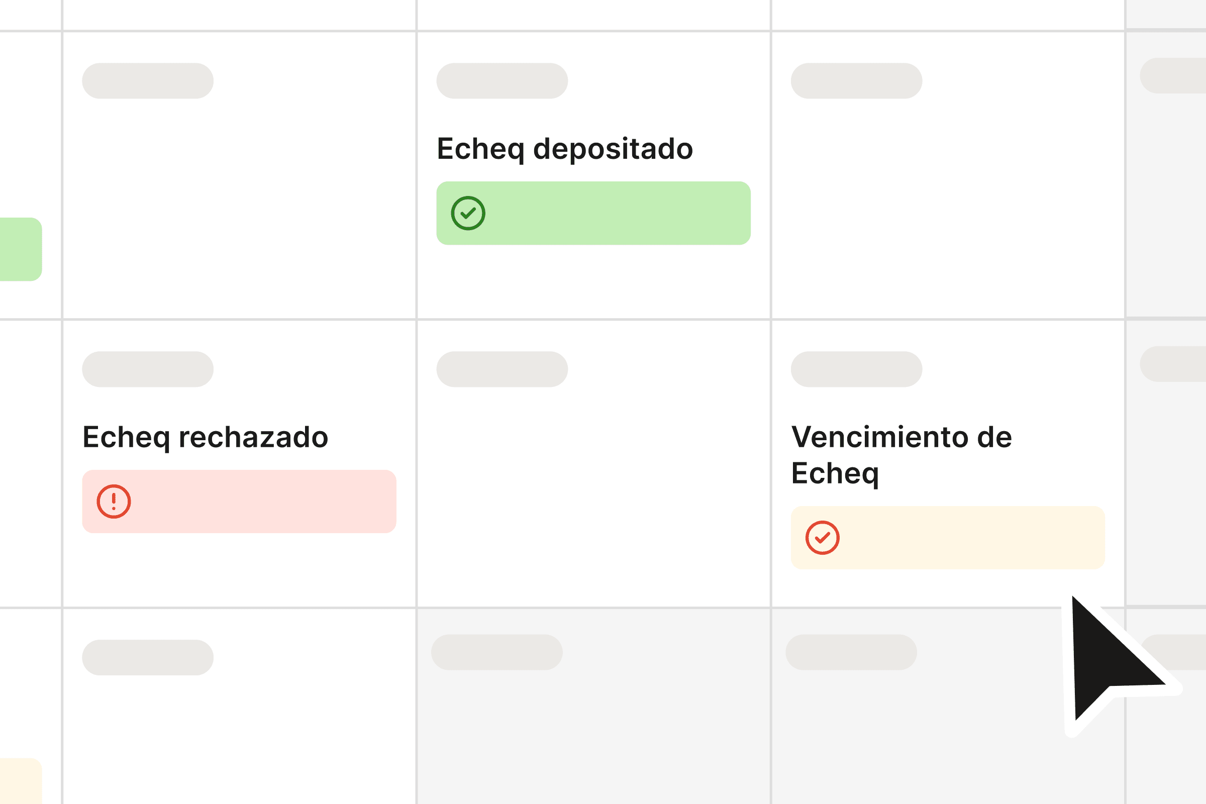 Gestión de vencimientos